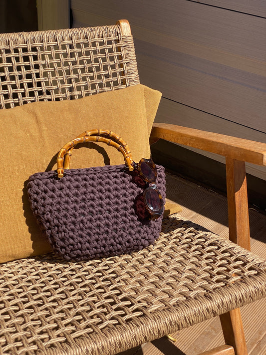 Honnie Bamboo - Handmade crochet bag