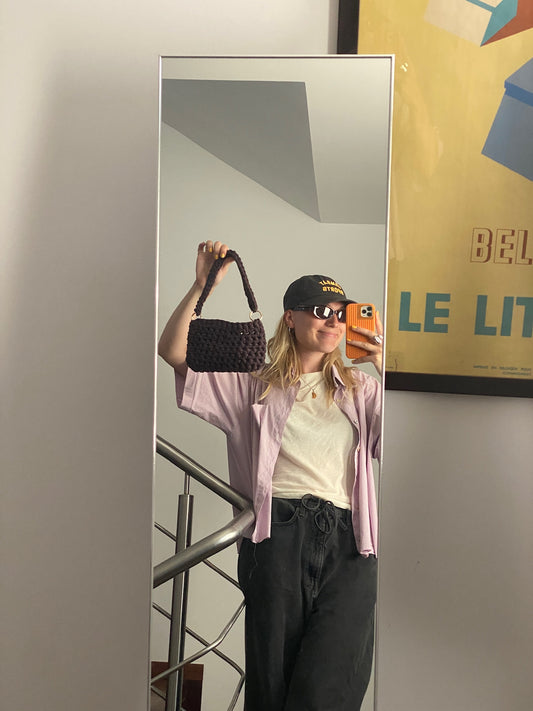 Honnie Clutch - Handmade crochet bag